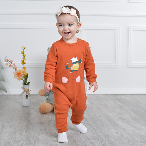 Salopeta bebelusi pentru fete si baieti in mai multe culori cu imprimeu