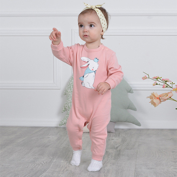 Salopeta bebelusi pentru fete si baieti in mai multe culori cu imprimeu