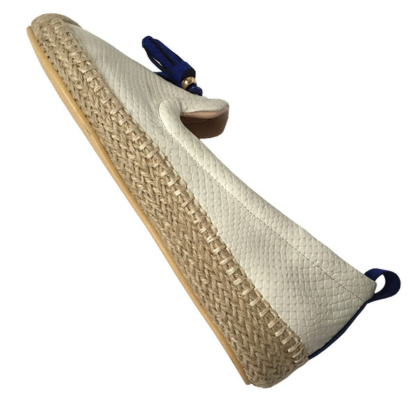 Γυναικείες Εσπαντρίγιες με διακοσμητική φούντα σε δύο χρώματα