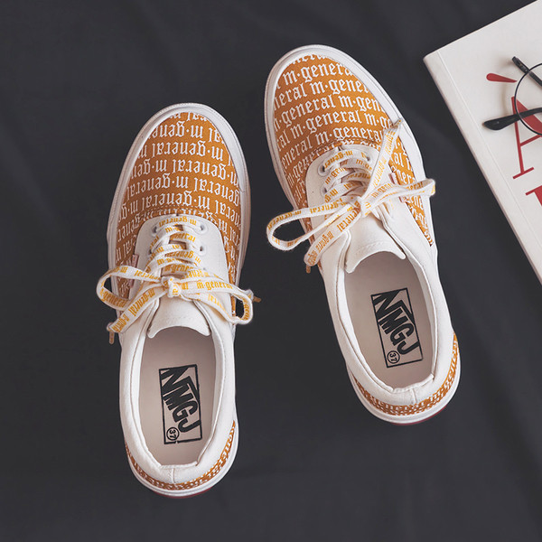 Adidași de vară de damă în mai multe culori cu inscripție