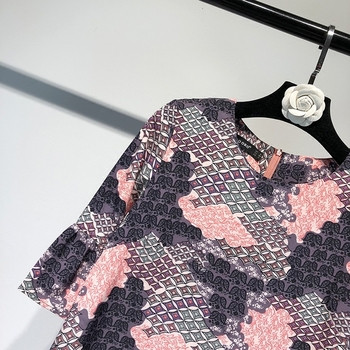 Κομψό, casual γυναικείο φόρεμα με 3/4 μανίκια