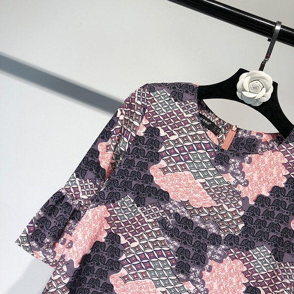 Κομψό, casual γυναικείο φόρεμα με  3/4  μανίκια 