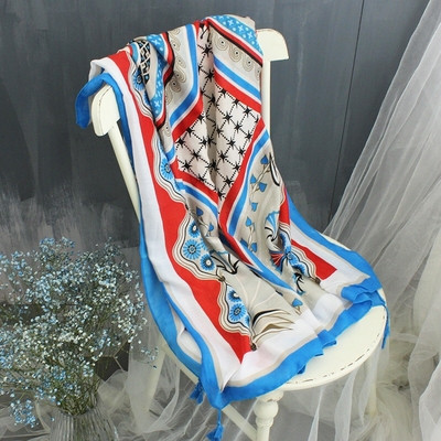 Eșarfe subțiri din bumbac de damă pentru vară diferite modele