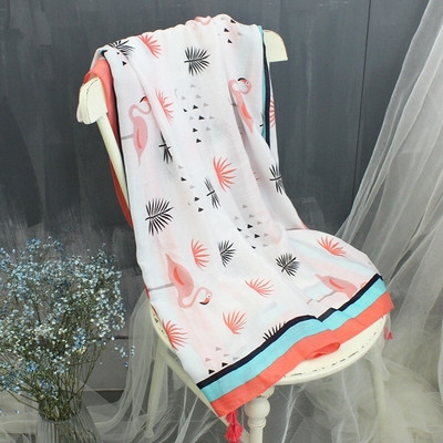 Eșarfe subțiri din bumbac de damă pentru vară diferite modele