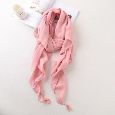 Esarfe subtiri de dama cu ciucuri pentru vara