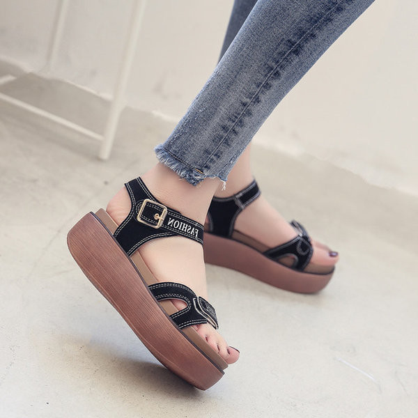 Sandale de damă sport și casual cu platformă înaltă