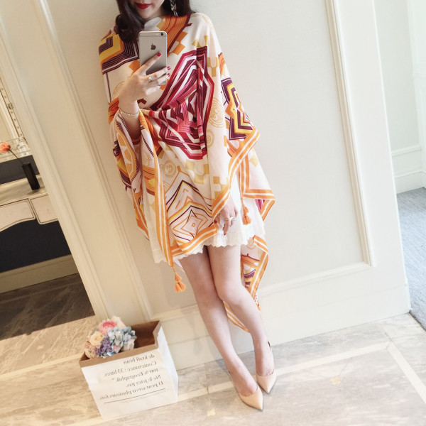 Eșarfă lungă frumoasă de damă pentru vară