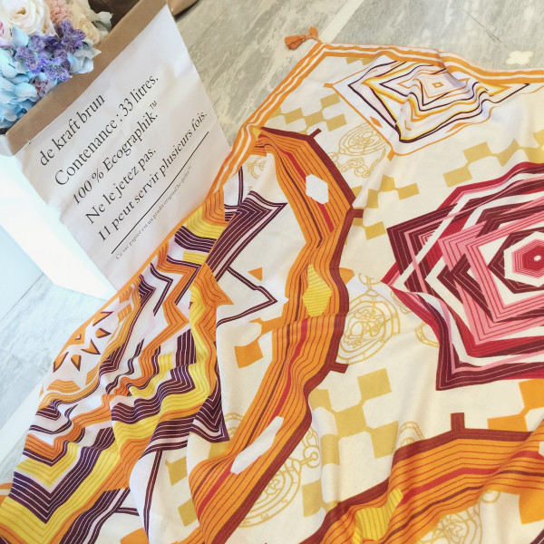 Eșarfă lungă frumoasă de damă pentru vară