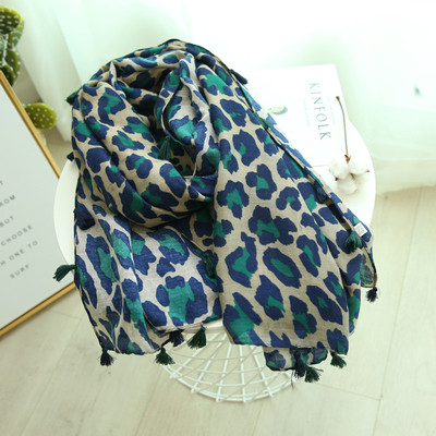 Eșarfe de vară din bumbac pentru femei în 11 modele diferite