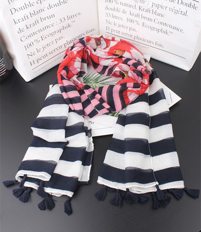 Eșarfe de vară din bumbac pentru femei în 11 modele diferite