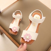 Αθλητικά κομψά παιδικά σανδάλια για κορίτσια με φυτικό μοτίβο, σε τρία χρώματα