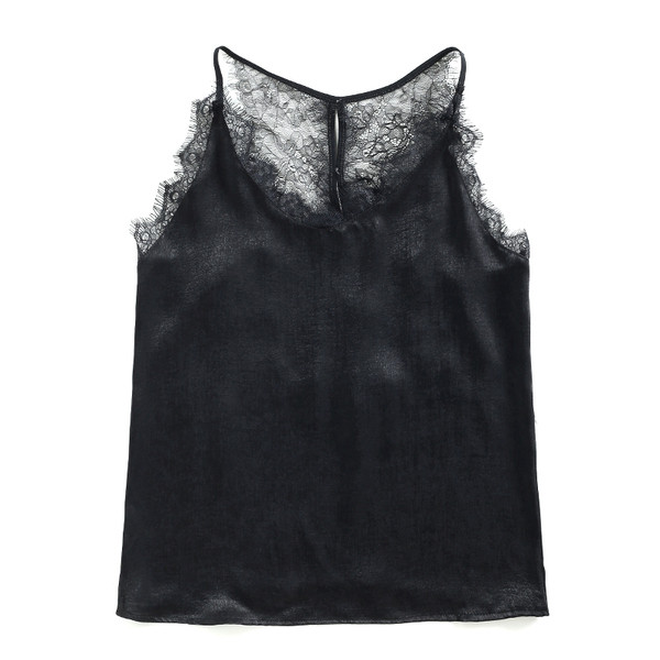 Maieu elegant de damă, cu dantelă și nasturi, în două culori