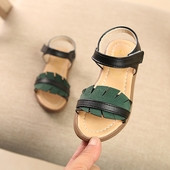 Sandale pentru copii elegante pentru baieti cu decor in trei culori