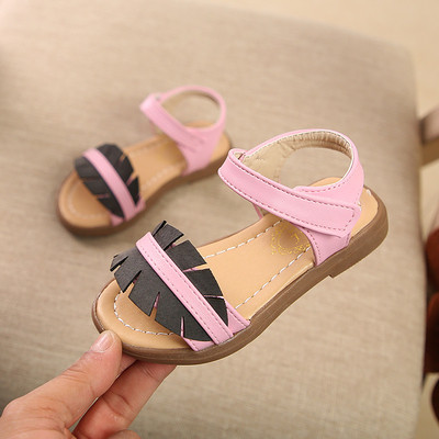 Sandale pentru copii elegante pentru baieti cu decor in trei culori