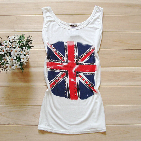 Maieu lung de zi cu zi cu imprimeu și nituri metalice