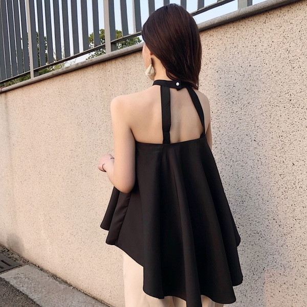 Maieu elegant pentru femei, cu umerii deschiși și nasturi decorativi