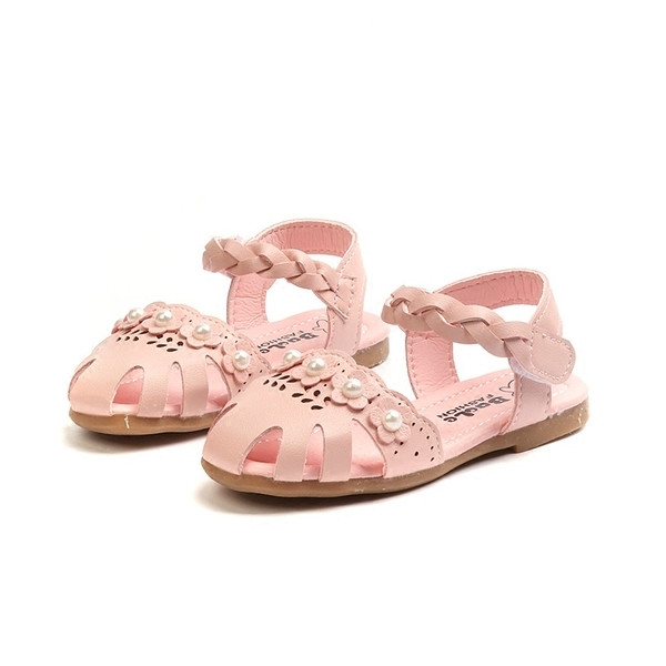 Sandale casual pentru copii pentru fete cu decor si perle