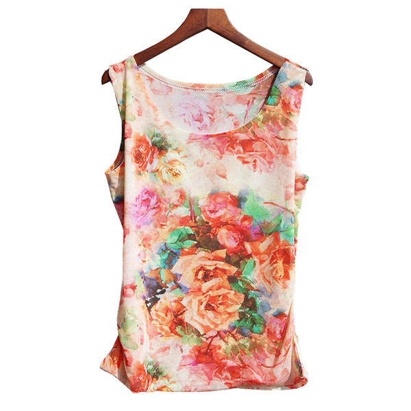 Maieu de vară de damă cu motiv floral