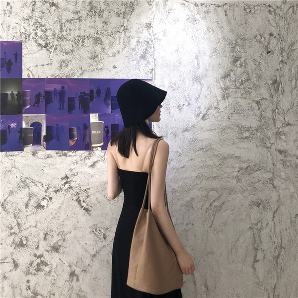 Γυναικείο casual μακρύ φόρεμα  σε μαύρο χρώμα