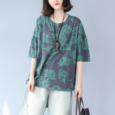 Γυναικείο  T-shirt σε μέγεθος MAXI σε δύο χρώματα