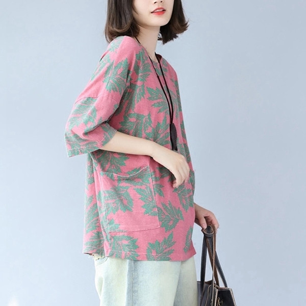 Γυναικείο  T-shirt σε μέγεθος MAXI σε δύο χρώματα