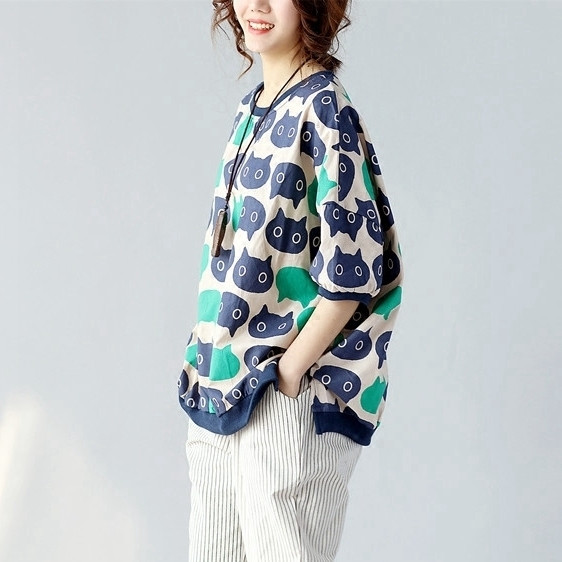 Tricou dama marimea MAXI cu maneca scurta