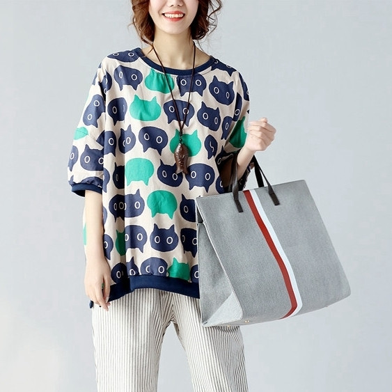 Tricou dama marimea MAXI cu maneca scurta