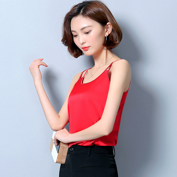 Maieu de dama in mai multe culori cu bretele duble