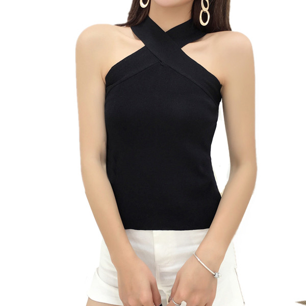 Maieu elegant de damă în alb-negru