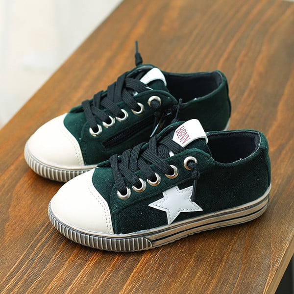 Παιδικά πάνινα παπούτσια - Unisex σε τρία χρώματα