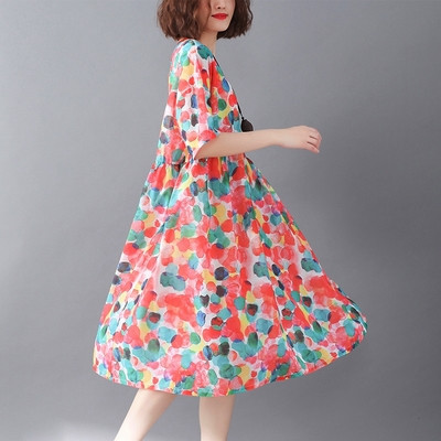 Rochie cu model marime MAXI