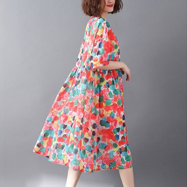 Rochie cu model marime MAXI