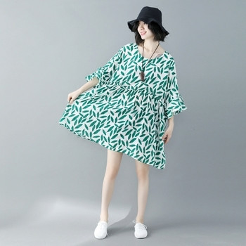  MAXI  μεγέθους γυναικείο μπλουζοφόρεμα για το καλοκαίρι