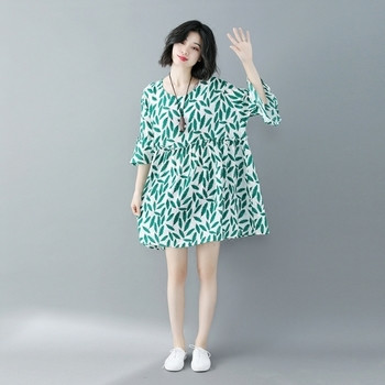  MAXI  μεγέθους γυναικείο μπλουζοφόρεμα για το καλοκαίρι