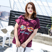 Marimi MAXI Tricouri dama cu maneca scurta in mai multe modele