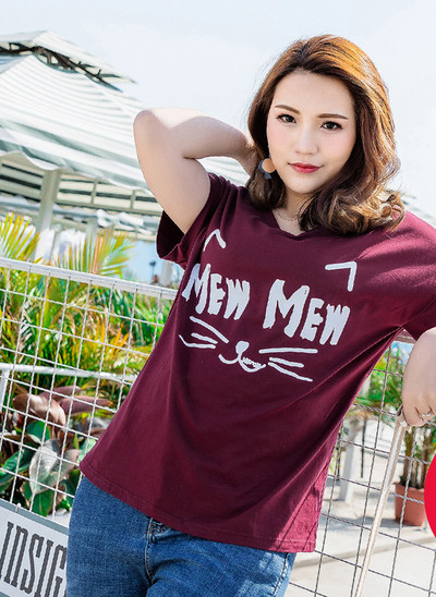 Marimi MAXI Tricouri dama cu maneca scurta in mai multe modele