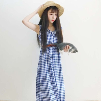 Καθημερινό γυναικείο φόρεμα σε δύο χρώματα