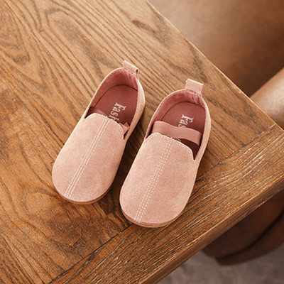 Mocasini eleganti pentru copii pentru fete si baieti - un model simplu in trei culori