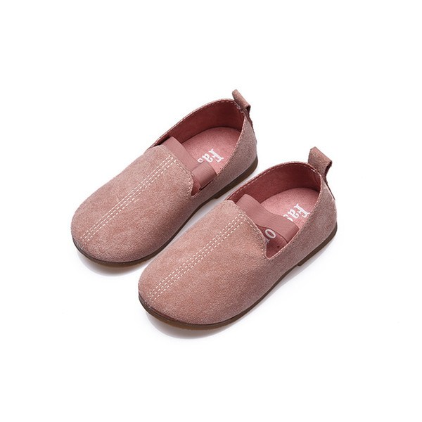 Mocasini eleganti pentru copii pentru fete si baieti - un model simplu in trei culori