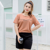 ΜΑΧΙ μεγέθους γυναικείες κοντομάνικες μπλούζες