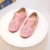 Pantofi copii simpli pentru fete in roz, rosu si alb