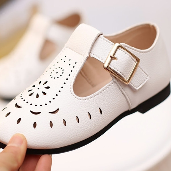 Pantofi copii simpli pentru fete in roz, rosu si alb