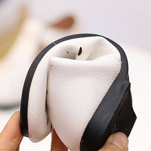 Pantofi copii simpli pentru fete in roz, rosu si alb