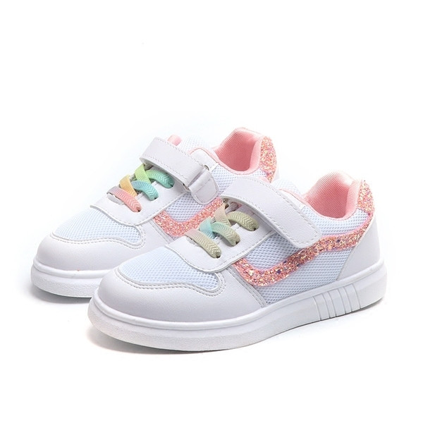 Sport és mindennapi gyerek tornacipő fiúknak nyakkendővel és matricával