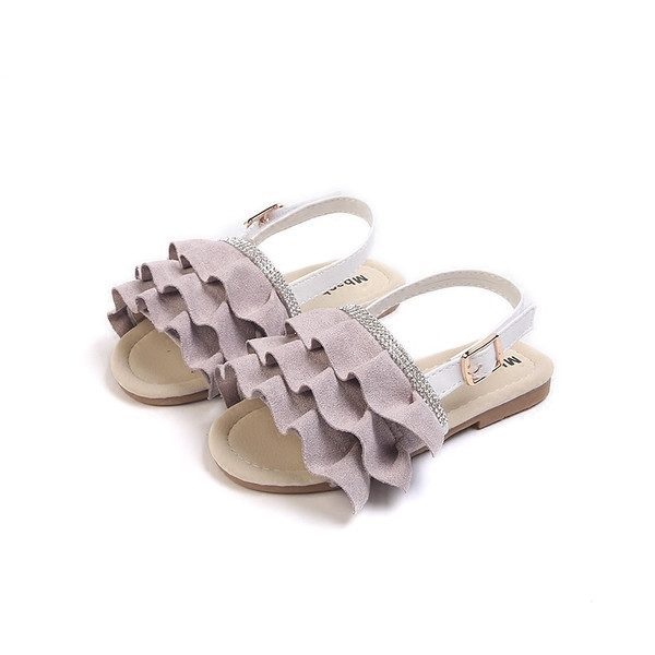 Παιδικά σανδάλια με επίπεδη σόλα σε τρία χρώματα