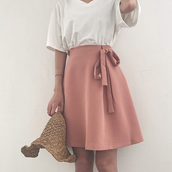 Κομψή γυναικεία φούστα σε δύο χρώματα