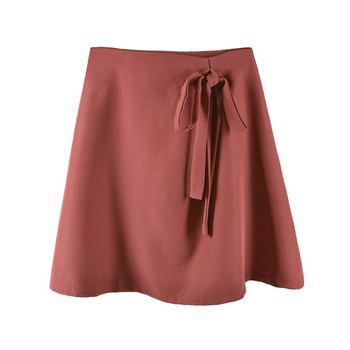 Κομψή γυναικεία φούστα σε δύο χρώματα