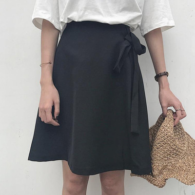 Κομψή γυναικεία φούστα σε δύο χρώματα