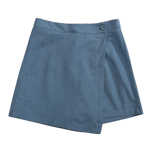 Κομψή γυναικεία φούστα - παντελόνι με ασύμμετρο μήκος