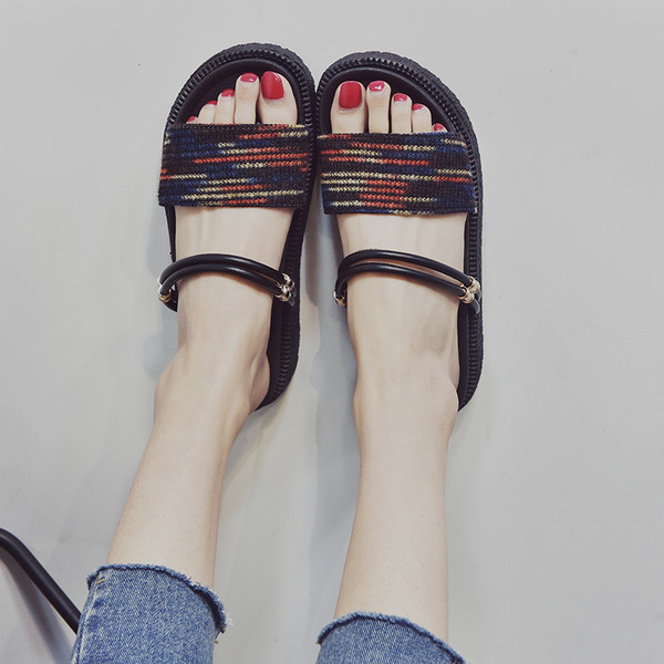 Sandale de dama comode in doua culori